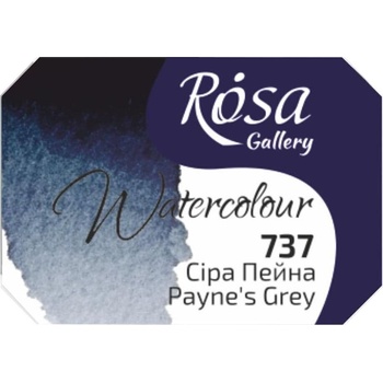 Rosa 343737 Акварелна боя 737 Payne's Grey 2, 5 ml 1 бр (343737)