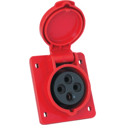 ELMARK КОНТАКТ ЗА ВГРАЖДАНЕ ht-424 32a ip44 3p+e 400v (37424)