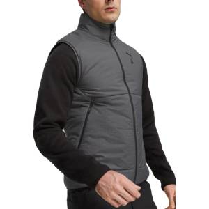 PUMA Seasons PrimaLoft Running Vest Dark Grey/Black - magazinko