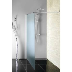 SAPHO Walk-In - Параван за душ 90x190 cm, стъкло BRICK WI090 (WI090)