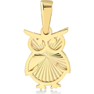 Lillian Vassago Zlatý přívěsek Sova LLV82 GP028