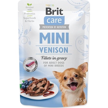 Brit Care Mini Venison fillets in gravy 85 g