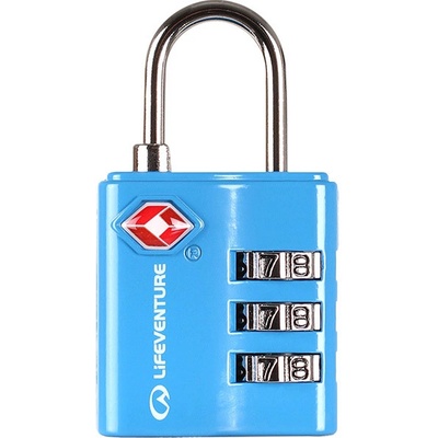 Zámek Lifeventure TSA Combi Lock blue