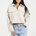 Brave Soul Women's Boucle Short Overcoat - Light Grey