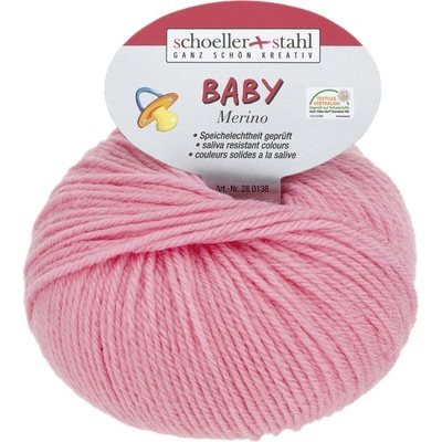 Pletací příze Schoeller+Stahl Baby Merino Barva: 3941 NELKE