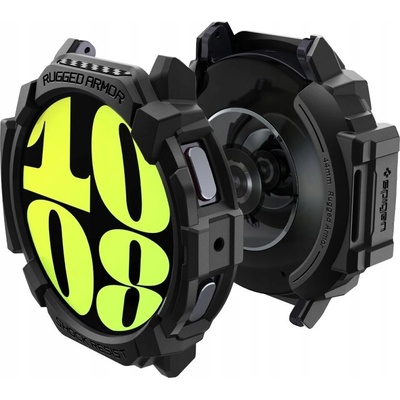 Spigen Rugged Armor, matte black - Samsung Galaxy Watch7 44mm ACS08337 – Zboží Živě