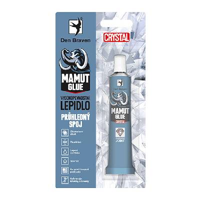 DEN BRAVEN Mamut Glue Crystal 25g transparentný - MAMUT GLUE Crystal 25 ml tuba v blistri transparentná
