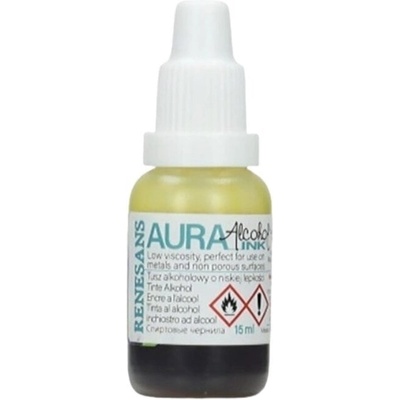 Renesans Aura Рисуване с мастило 110 Lemon Yellow 15 ml 1 бр (02.6110)