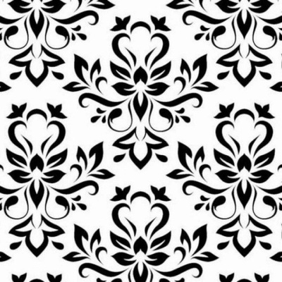 PATIFIX 15-6320 Samolepicí tapeta ČERNOBÍLÝ ORNAMENT šíře 45 cm