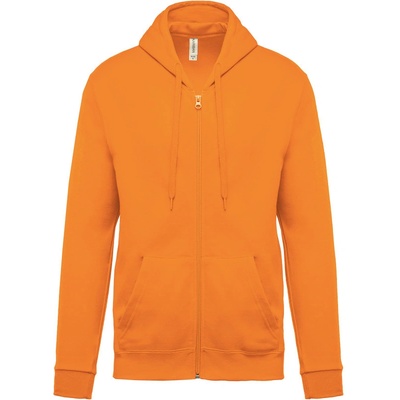 Kariban K479 s kapucí na zip COT-20K47923500 Oranžová
