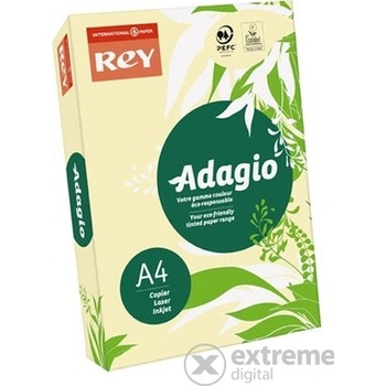 Farebný papier REY Adagio A4 80 g slonovina