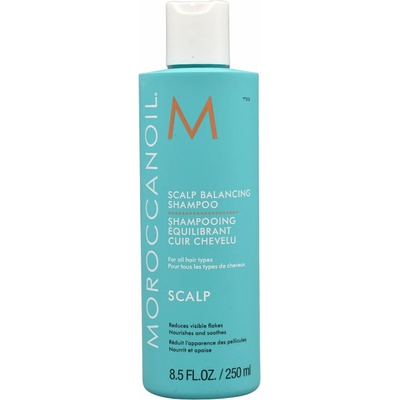 Moroccanoil Scalp Balancing Shampoo upokojujúci šampón na mastné vlasy proti lupinám 250 ml