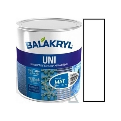 Balakryl Uni mat 0,7 kg bílý – Zbozi.Blesk.cz