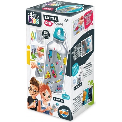 Buki France Творчески комплект Buki France - Декорирай сам бутилка за вода (BKFK001)