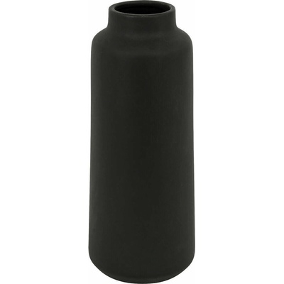 Atmosphera Klasická keramická váza TILA, průměr 12 cm, černá