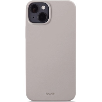 Image 1 of Holdit Калъф Holdit - Silicone, iPhone 15 Plus, Taupe (7330985159817)