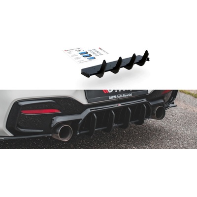 Maxton Design Racing durability zadný difuzor - Bmw, BM1F20FMCNCRS4BRB