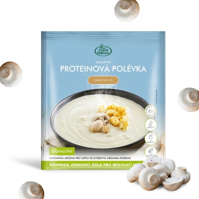 Good Nature Express Diet instantní polévka proteinová žampiónová na hubnutí Express Diet 55 g