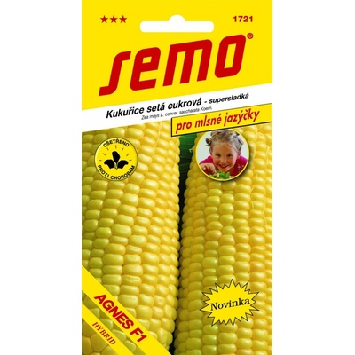 Semo Kukurica cukrová - Agnes (Longa) F1 3g - séria Pre maškrtné jazýčky