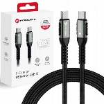 Forcell GSM USB Cable ForCell USB-C - USB-C 0.5 m Black