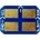 Samsung ЧИП (CHIP) ЗА КАСЕТИ ЗА SAMSUNG CLP 300/CLX 2160/3160 - Cyan - CLP-C300A (CLPC300A) - H& B