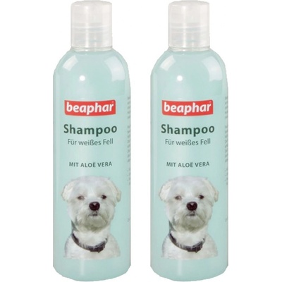 Beaphar šampon pro bílou srst 2 x 250 ml