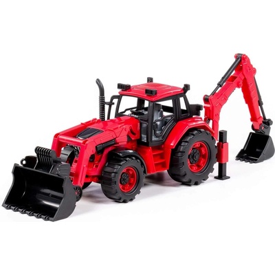 Polesie Toys Трактор Polesie с лопата и гребло 91857 (110135)