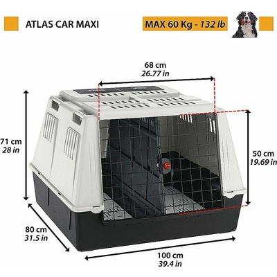 Ferplast Atlas Car Maxi Přepravka 100 x 80 x 71 cm