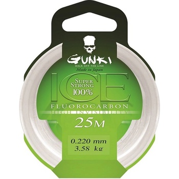 Gunki Fluorocarbone Ice 20 m 0,86 mm