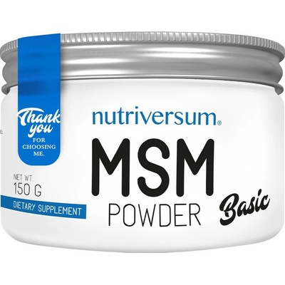 Nutriversum MSM prášok BASIC 150 g