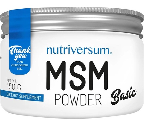 Nutriversum MSM prášok BASIC 150 g