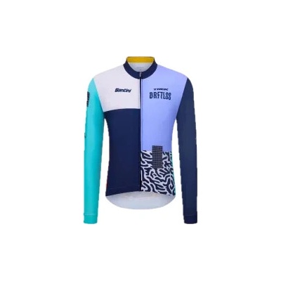 Santini Trek Driftless LS Tmavomodrá/Svetlomodrá pánsky