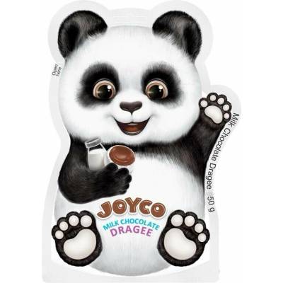 Joyco Mléčné čokoládové dražé PANDA 50 g
