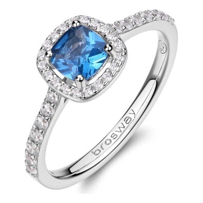 Brosway stříbrný prsten Fancy Freedom blue BWFFB129
