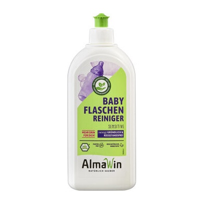 AlmaWin Čistič dětských lahví Sensitive, bez parfemace 500 ml