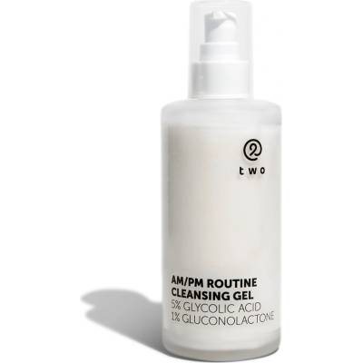 two cosmetics two AM/PM routine cleaningsing gel 5% glycolic acid 200 ml