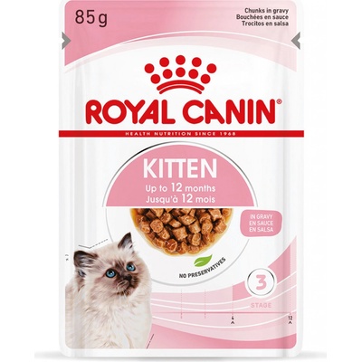 Royal Canin KITTEN v omáčce pro koťata 12 x 85 g