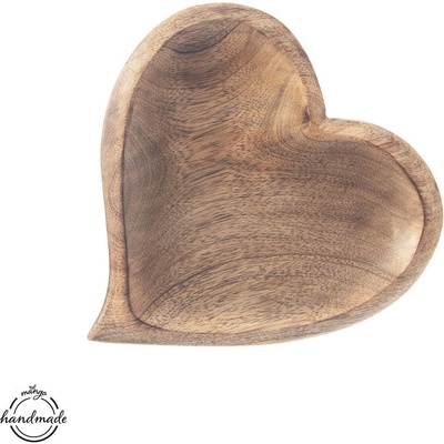 Orion Servírovací tác Mango srdce 20x20 cm – Zboží Dáma