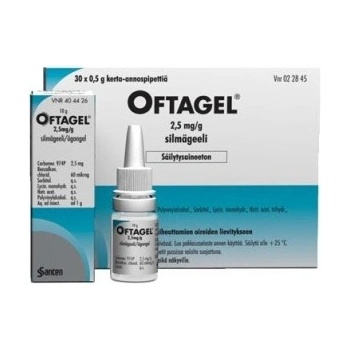 OFTAGEL OPH 2,5MG/G OPH GEL 30G