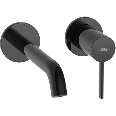 Roca Вграден смесител за умивалник a5a359ecn0, титаниево черно (a5a359ecn0)