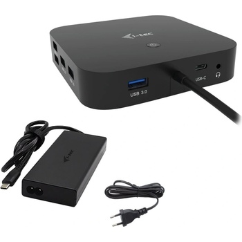 i-Tec USB-C Dual Display Docking Station with Power Delivery 100 W + i-Tec Universal Charger 112 W C31DUALDPDOCKPD100W