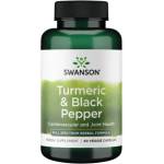 Swanson Turmeric & Black Pepper [90 капсули]