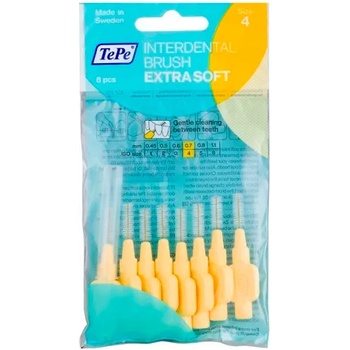 TePe Extra Soft четки за междузъбно пространство 0, 7mm 8 бр