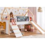 Ginger Home Детско двуетажно легло къщичка Ginger Home - Монтесори (SRK-20)
