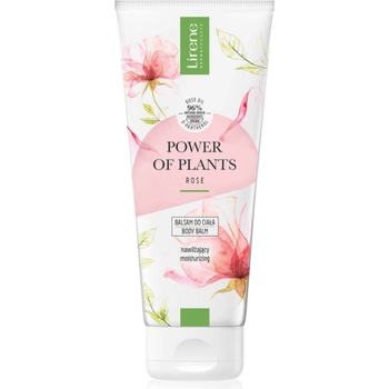 Lirene Power of Plants Rose хидратиращ балсам за тяло с успокояващ ефект 200ml