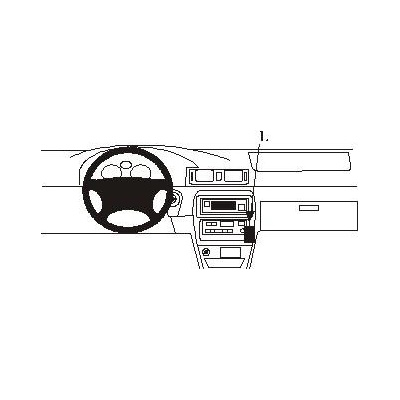 Brodit ProClip montážna konzola na palubnú dosku pre Toyota Camry 97-01, 852906