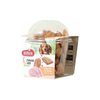 Zolux Pochúťka pes CRUNCHY Kurča 75 g