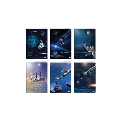 Elisa Тетрадка с телчета А5 62л Robots