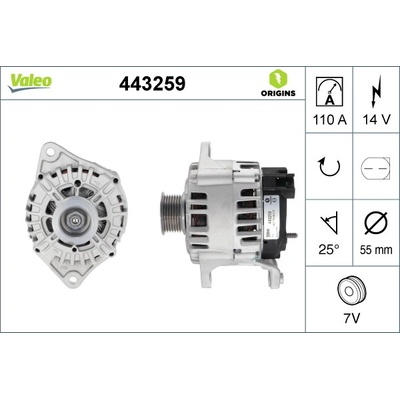 generátor VALEO 443259
