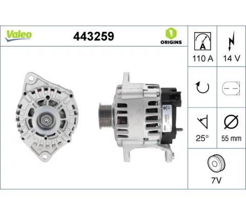 generátor VALEO 443259